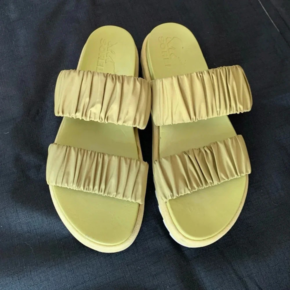 SOREL WOMEN'S ROAMING TWO STRAP SLIDE SANDAL SIZE 7 - Picture 3 of 5